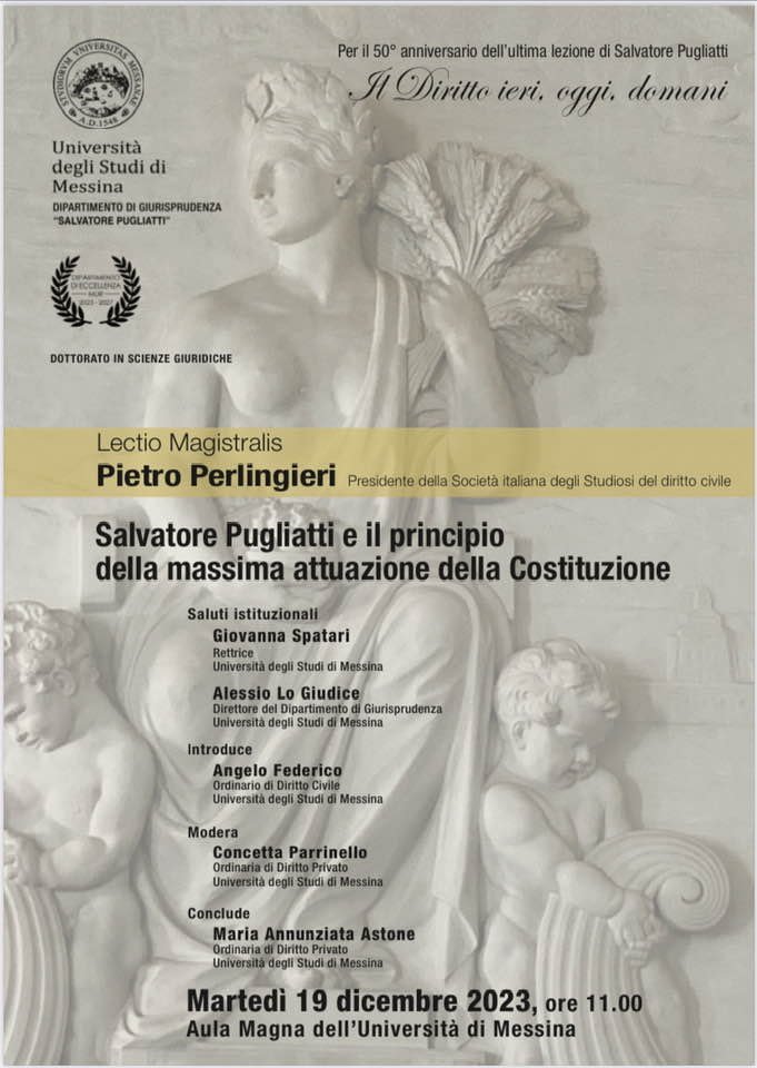 Lectio magistralis Pietro Perlingieri